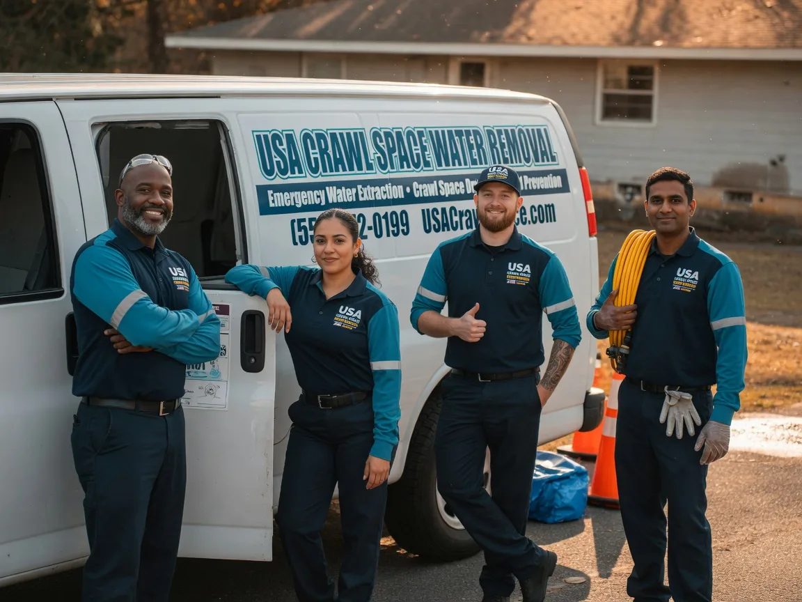 Crawl Space Water Removal company in Sun, LA