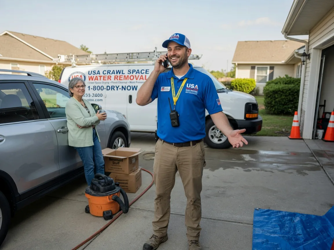 Crawl Space Water Removal Sun, LA FAQs